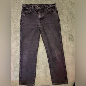 Thrifted men’s jeans, fits a size 30 women’s, baggy